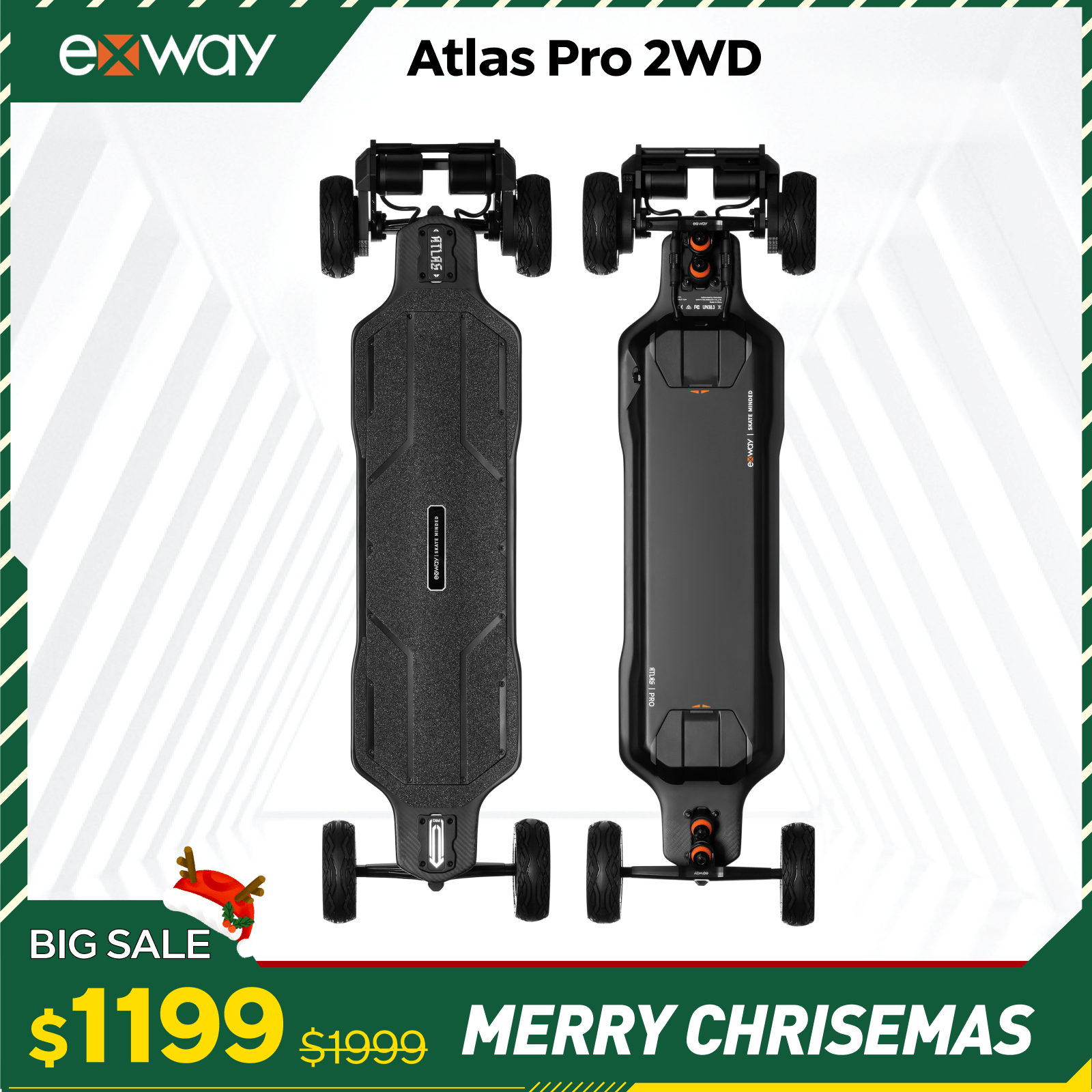 Exway Atlas Pro - Exway Electric Skateboard