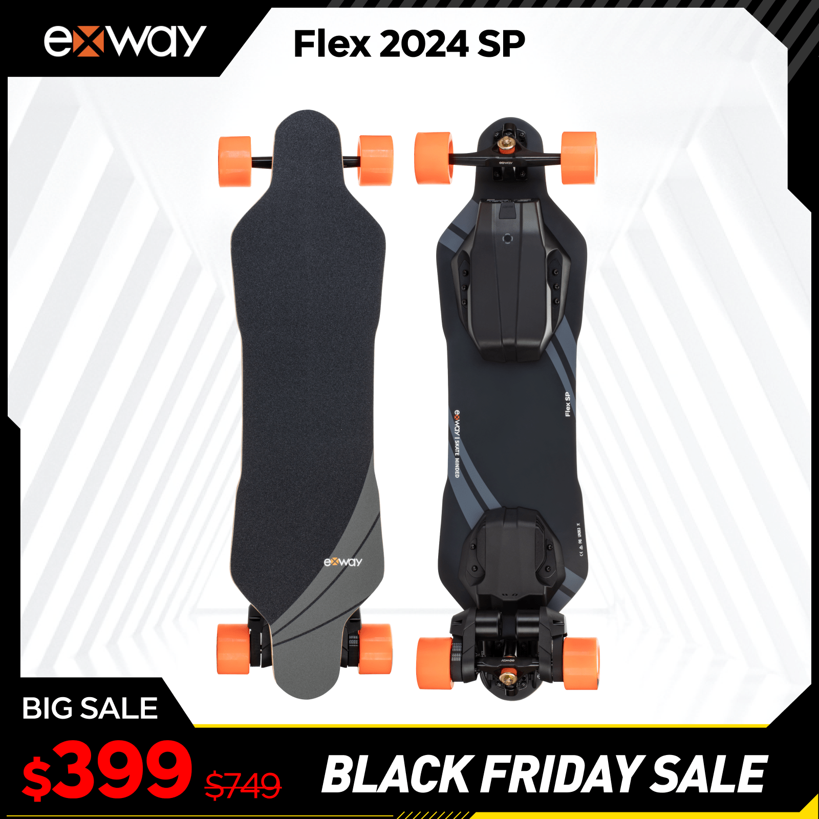 Exway Flex Series - Exway Electric Skateboard