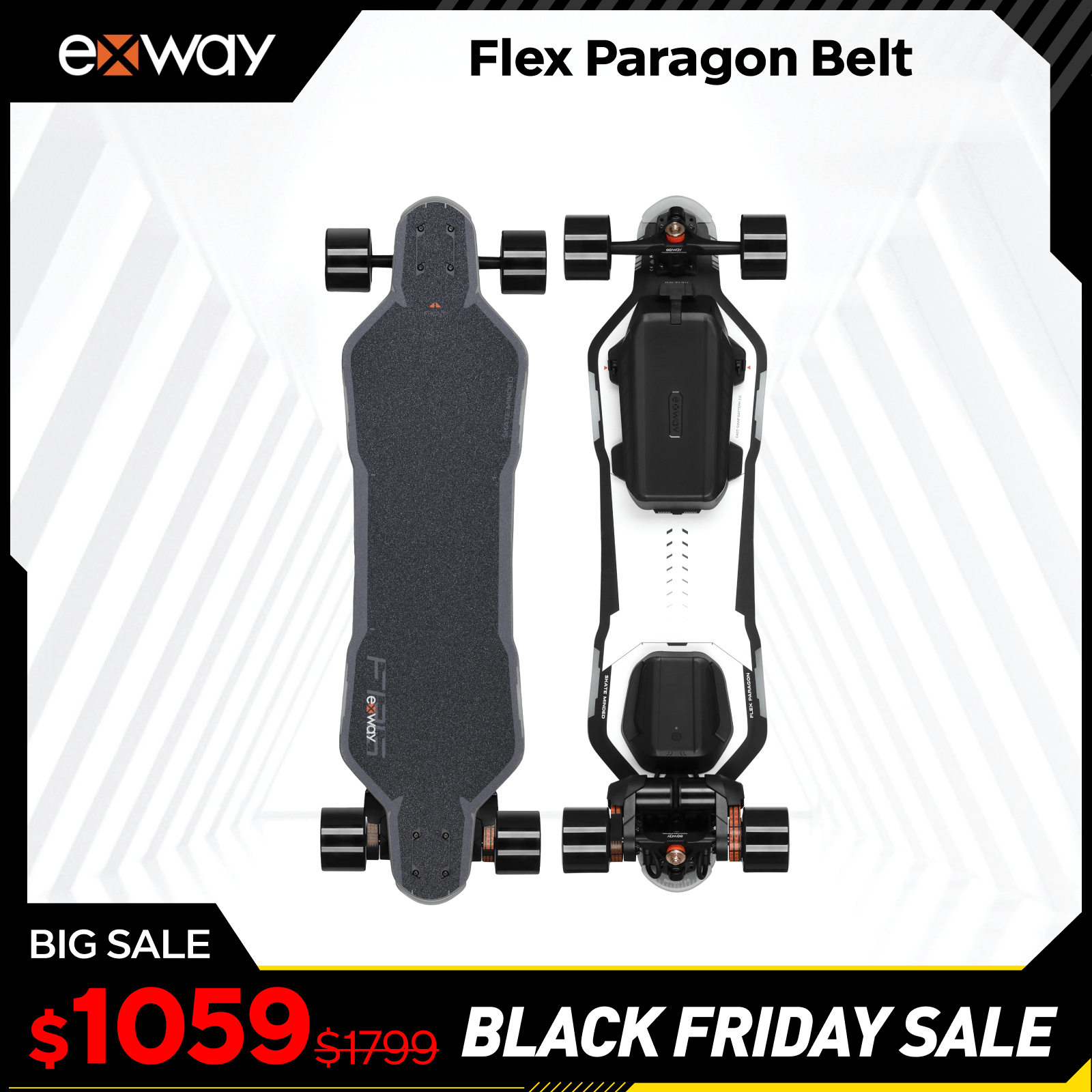 Exway Flex Paragon - Exway Electric Skateboard