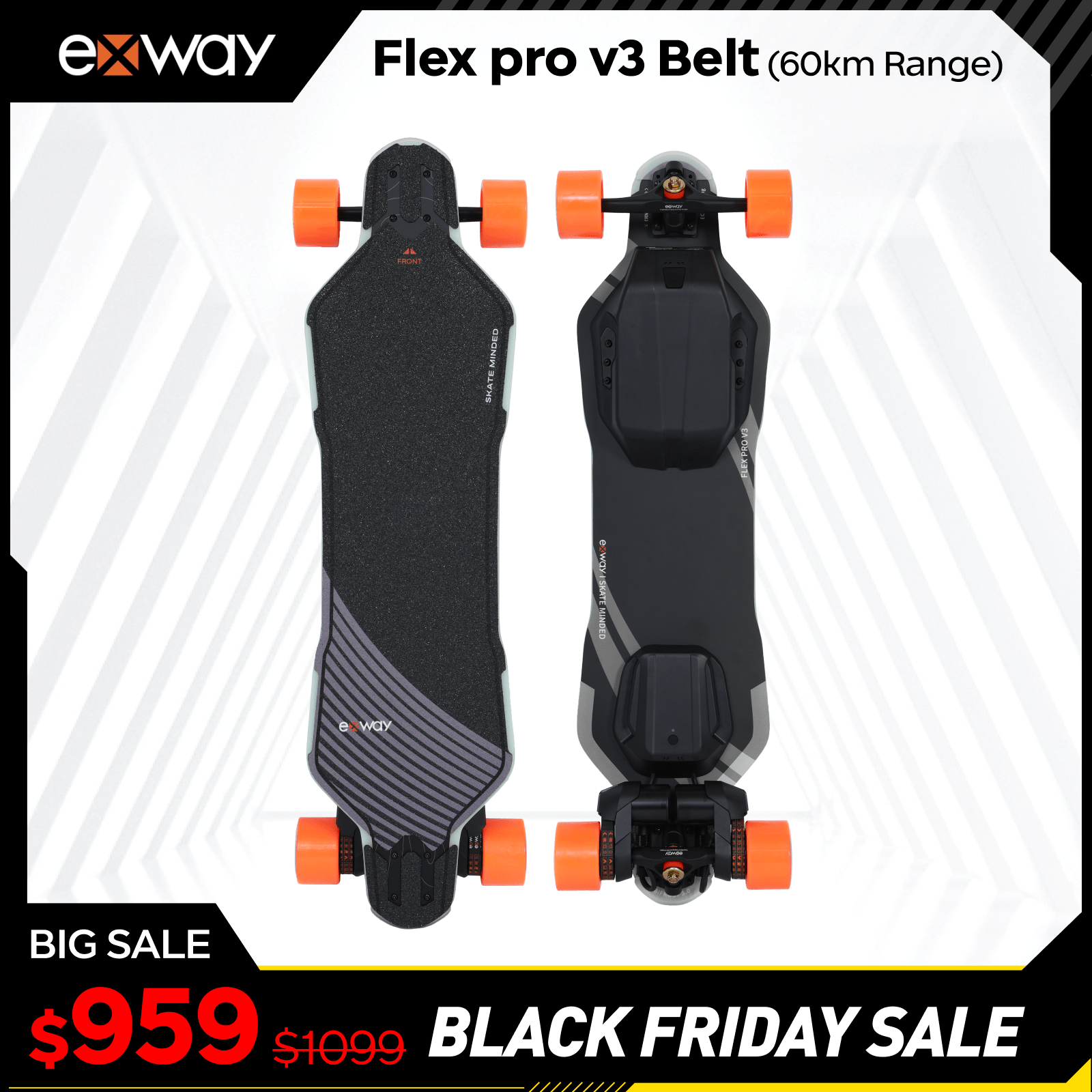 Exway Flex Pro V3 - Exway Electric Skateboard